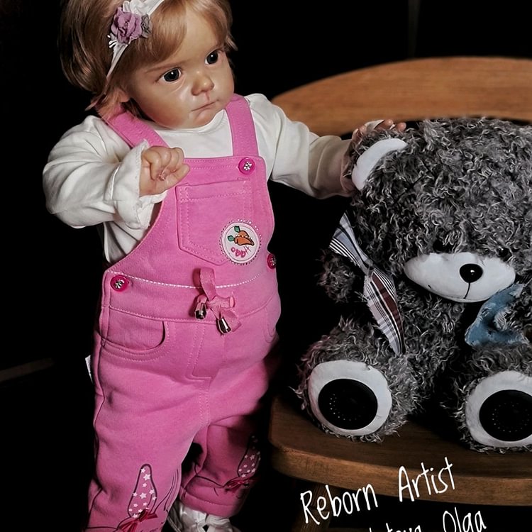 17'' Lifelike Soft Reborn Baby Cute Girl Doll Madeline - Reborndollsshop.com-Reborndollsshop®