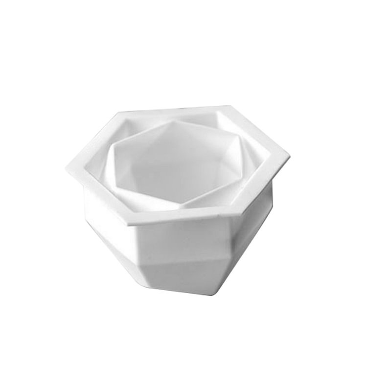 3D Rhombus Ball Candle Mold Geometric Shape Chocolate Mousse Silicone Mould
