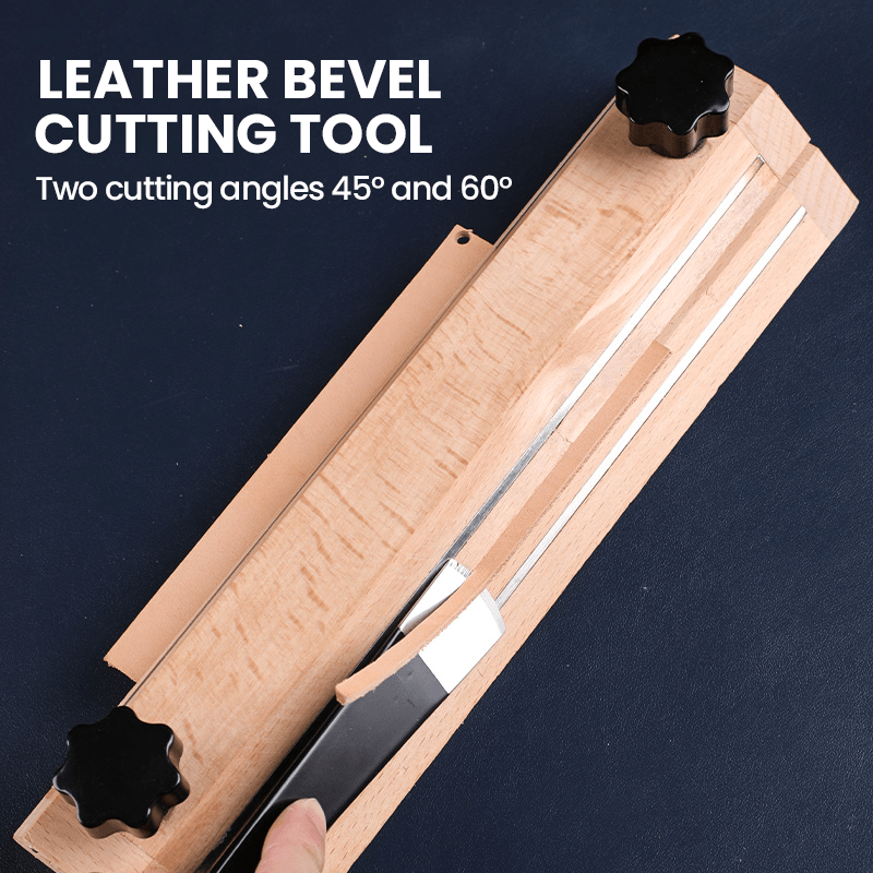 DIY Foal Suture Leather Cutting Tool 45° 60° Angle