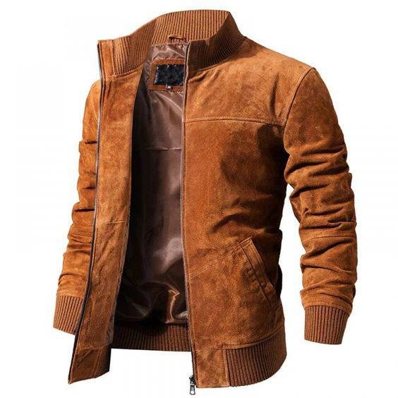 Mens Outdoor Weatherproof Leather Jacket / [viawink] /