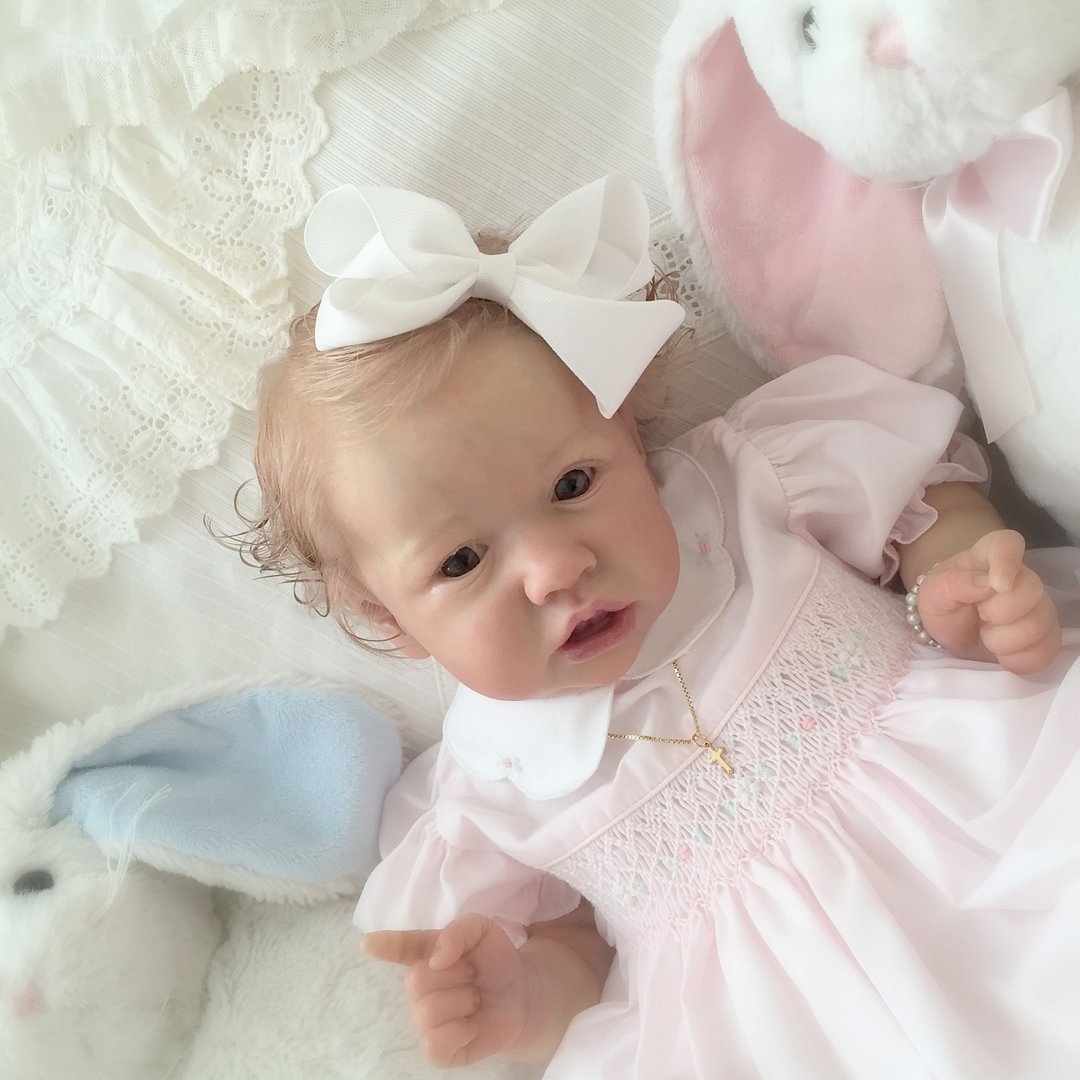 RSG LIFELIKE GALLERY®12'' Beautiful Elena Touch Real Reborn Baby Doll Girl