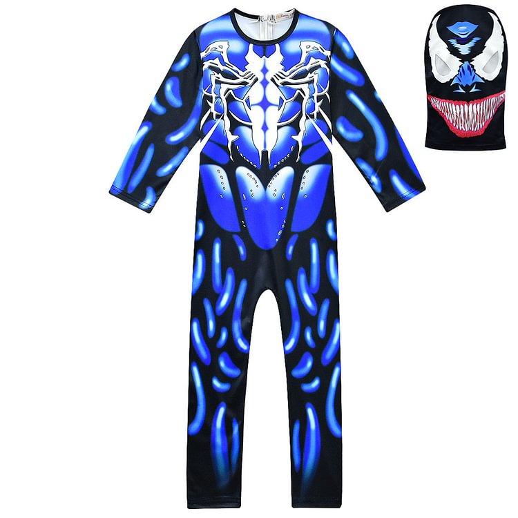 Venom venom deadly guardian cosplay clothing children's tight jumpsuit 830-Mayoulove