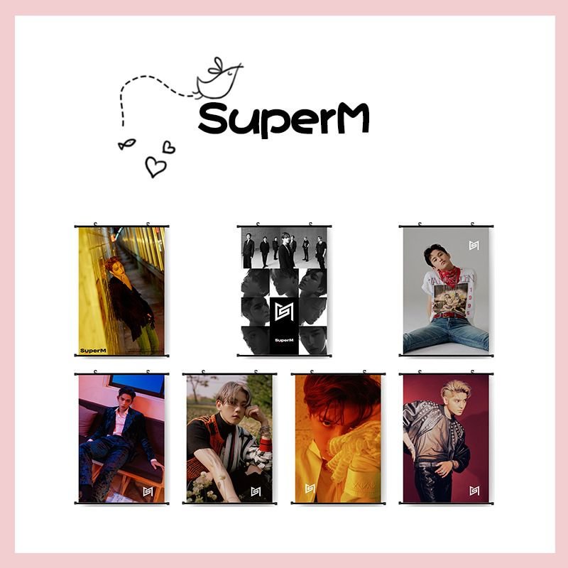 Super M Album Hanging Pictures