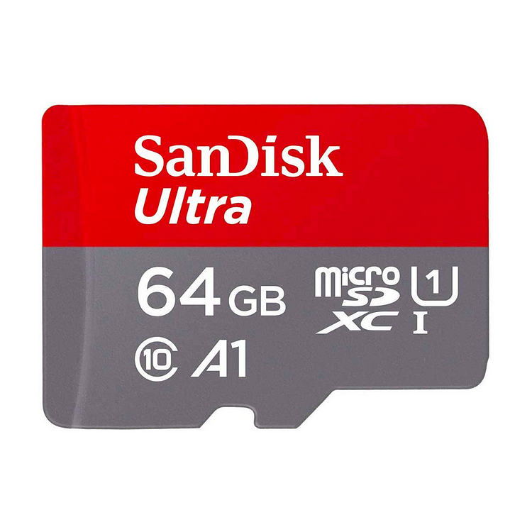 SanDisk 64GB Ultra SDXC UHS-I Memory Card - 100MB/s, C10, U1, Full HD, SD Card - SDSDUNR-064G-GN6IN-Hidizs
