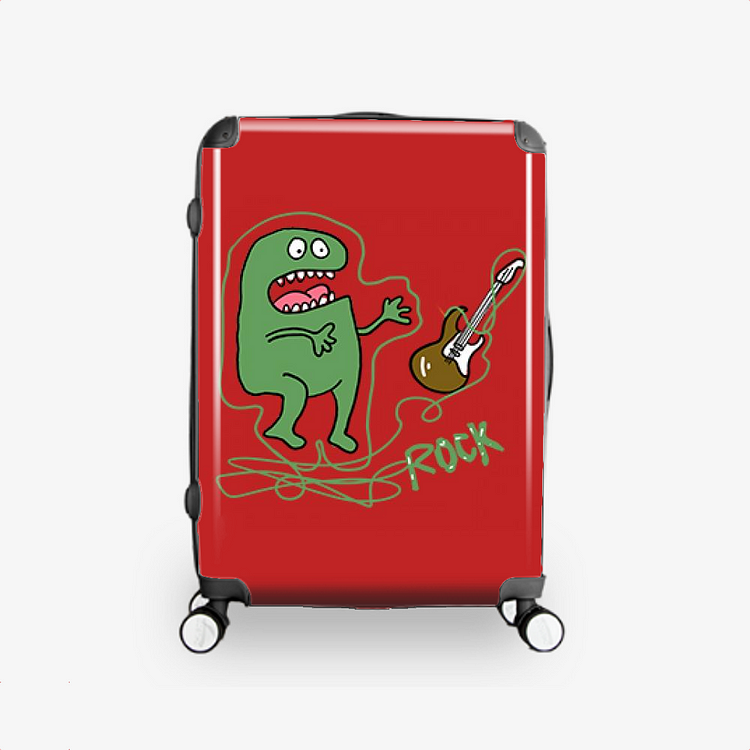 Little Monsters Playing Rock and Roll, Rock and roll Hardside Luggage