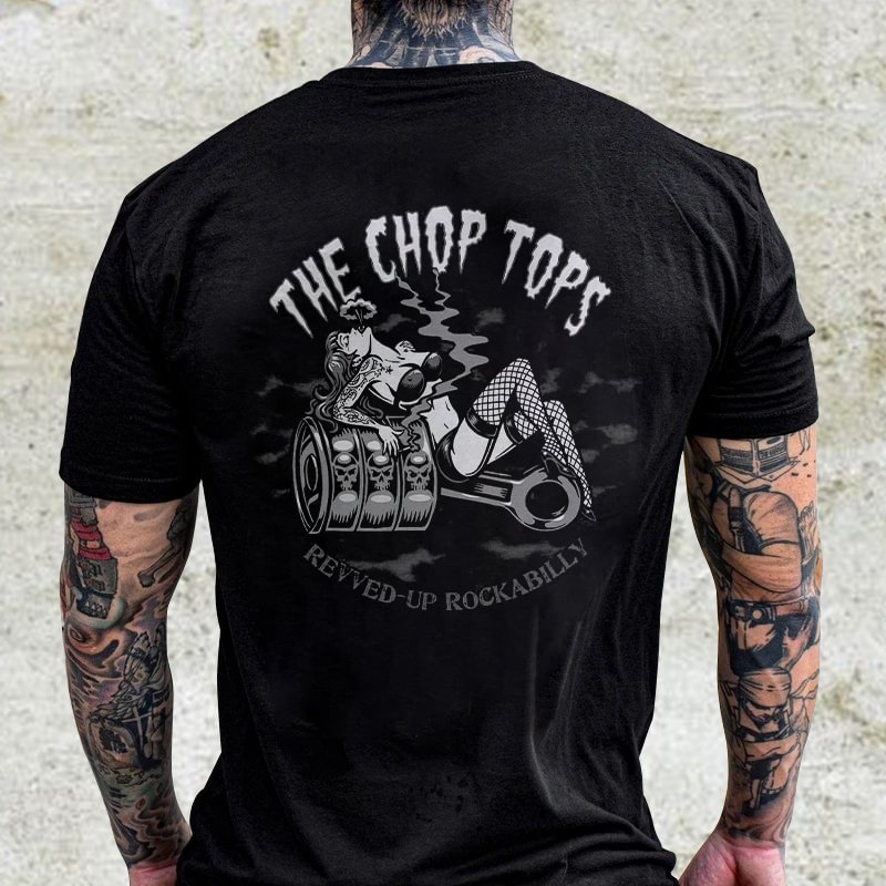 The Chop Tops Sexy Girl Printed Men's T-shirt - Cloeinc