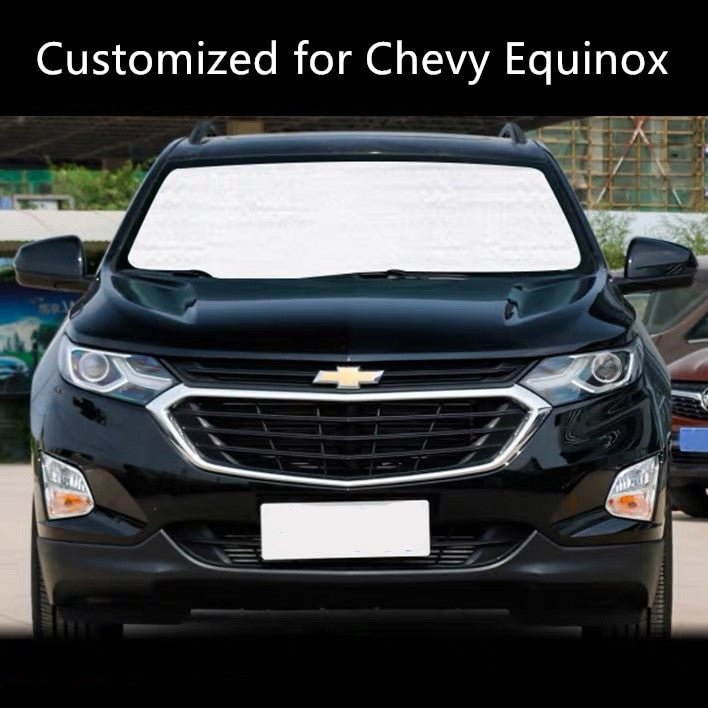 Windshield UV Sunshade Heatshield Custom Designed Custom-Fit for Chevy Equinox