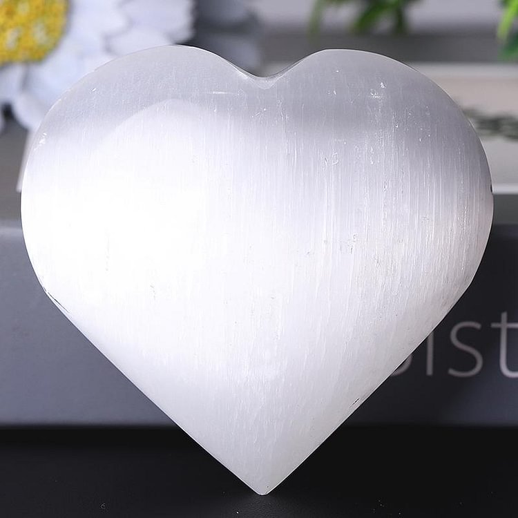 3" Selenite Heart Shape Carving Bulk Crystal wholesale suppliers