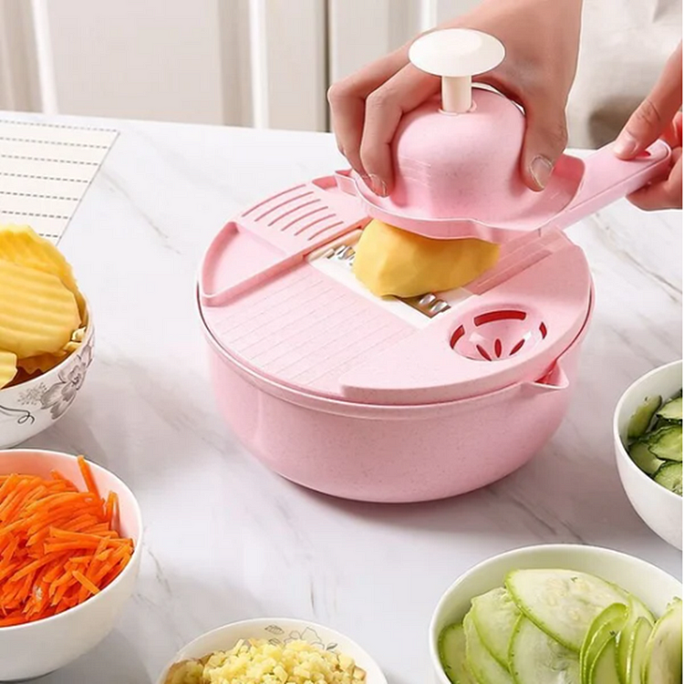 12-piece set of multi-function vegetable cutters - tree - Codlins