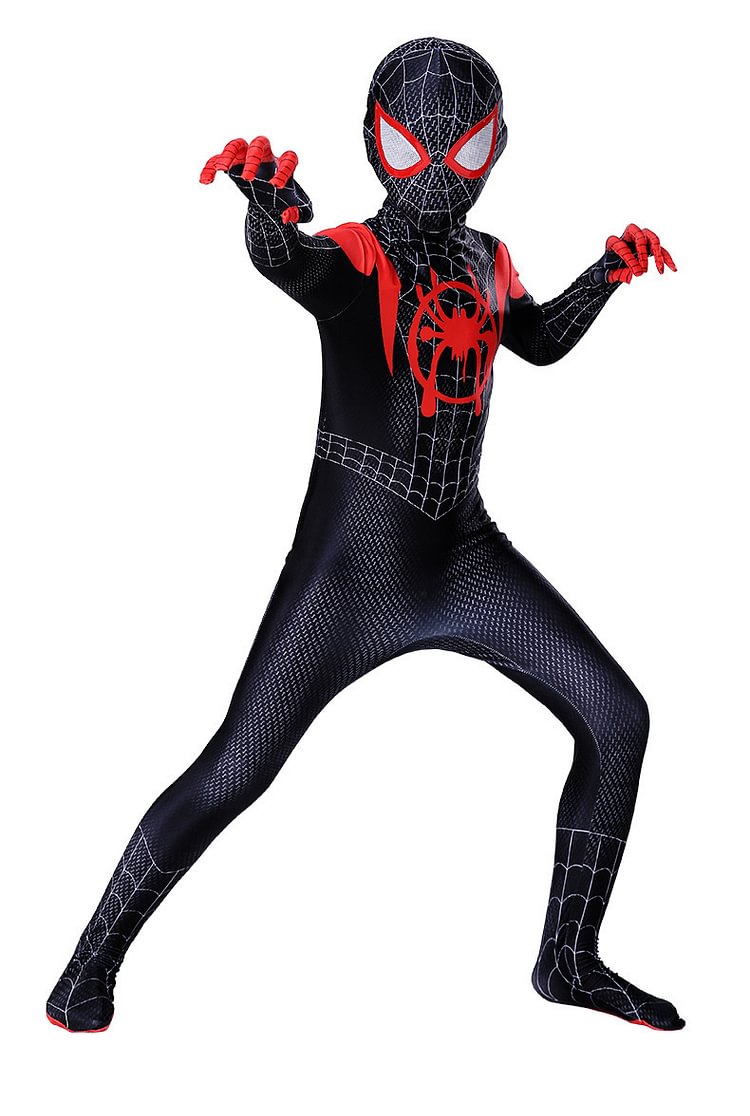 Spider-Man tights jumpsuit set Miles clothes expedition adult children Halloween costume Gwen-Mayoulove
