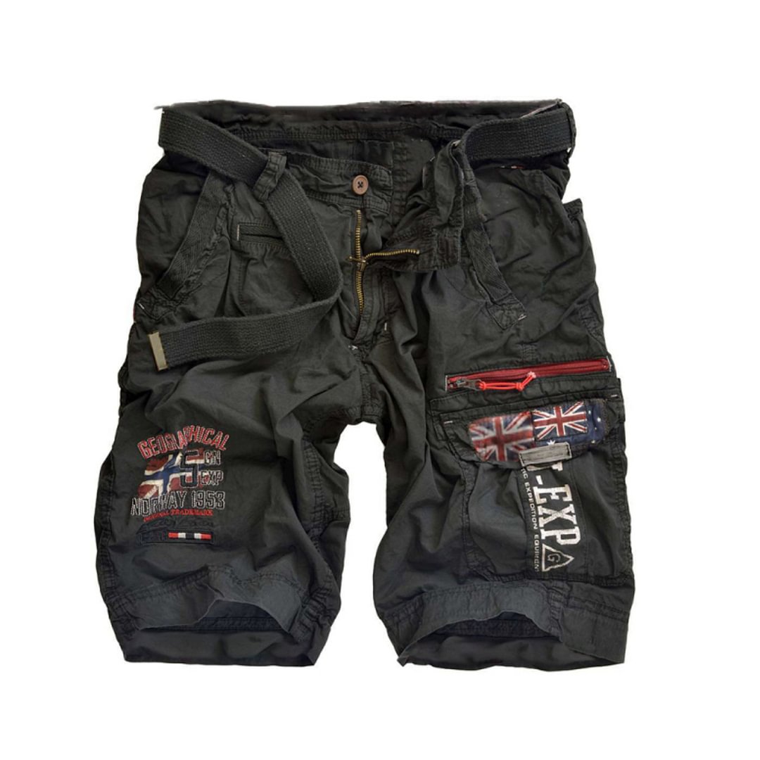 Cargo Zipper Shorts / [viawink] /
