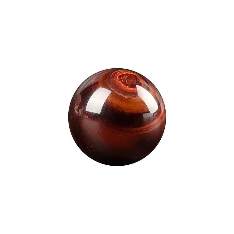 1.2"-1.3" Red Tiger Eye Crystal Sphere Crystal wholesale suppliers