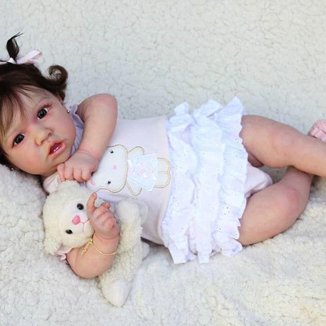 Reborn Silicone Babies Baby - 20'' Joyce Realistic Reborn Baby Girl Dolls 2022 by Creativegiftss® -jizhi® - [product_tag]