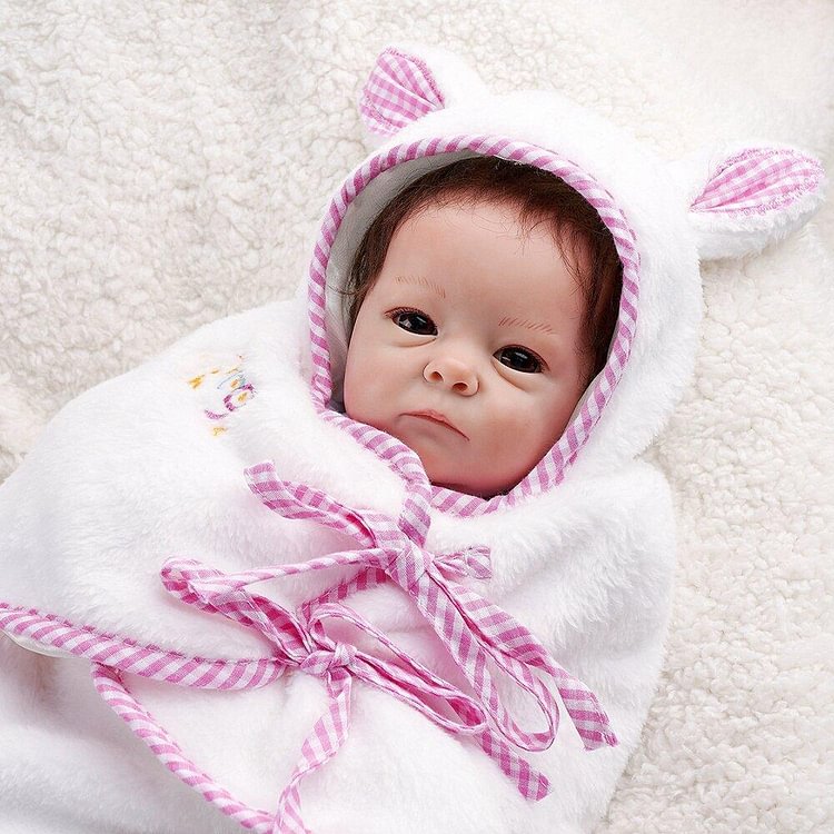  Twinkle Twinkle Little Star~~17 Inches Baby Doll with Soft Blanket named Twinkle - Reborndollsshop.com-Reborndollsshop®
