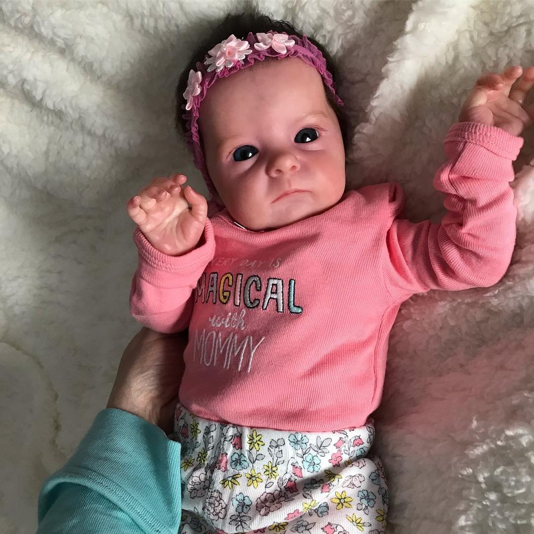 17'' Real Lifelike Reborn Baby Doll Named Kyla