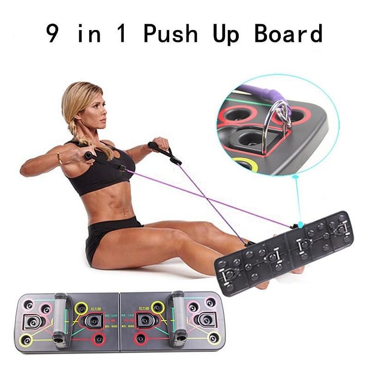 9 in 1 Push Up Board  - tree - Codlins
