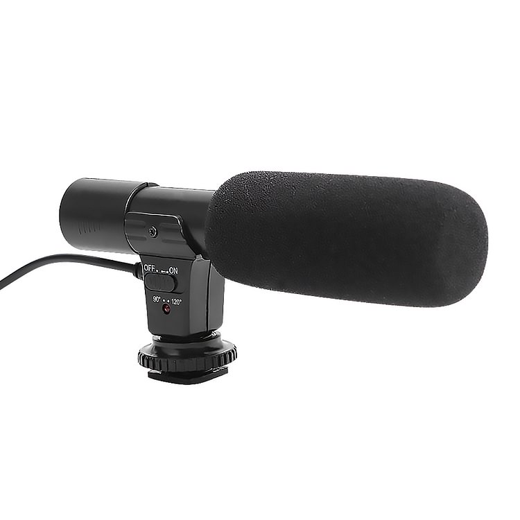 Mic-01 Professional External Stereo Digital Vlog HD Video Camera Microphone