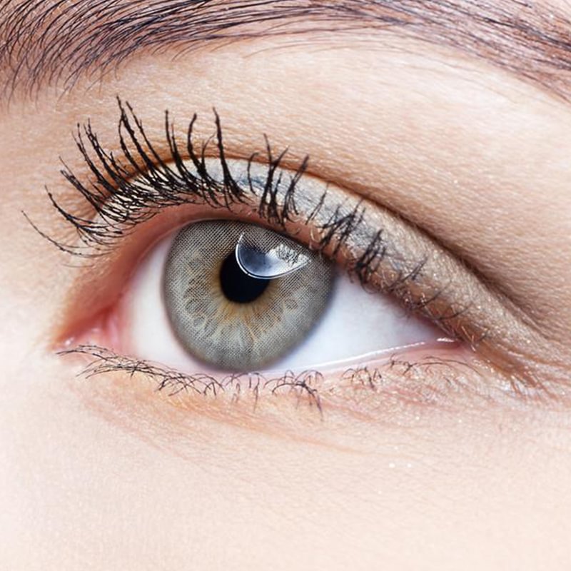 NEBULALENS Gem Fog Yearly Best Colored Contacts Grey Contacts Grey