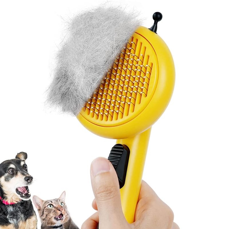 Pet Hair Grooming Brush for Cats & Dogs, Hair Remover Brush--Bstol
