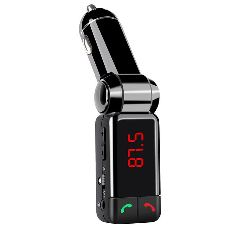 BC06B FM Transmitter for Car Bluetooth Hands Free MP3 Player USB Charger