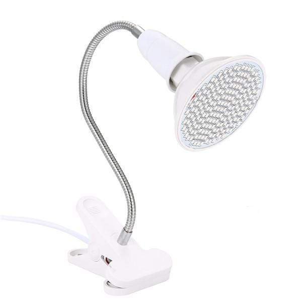 200 LED Grow Light E27 Plant Lamp With Clip - vzzhome