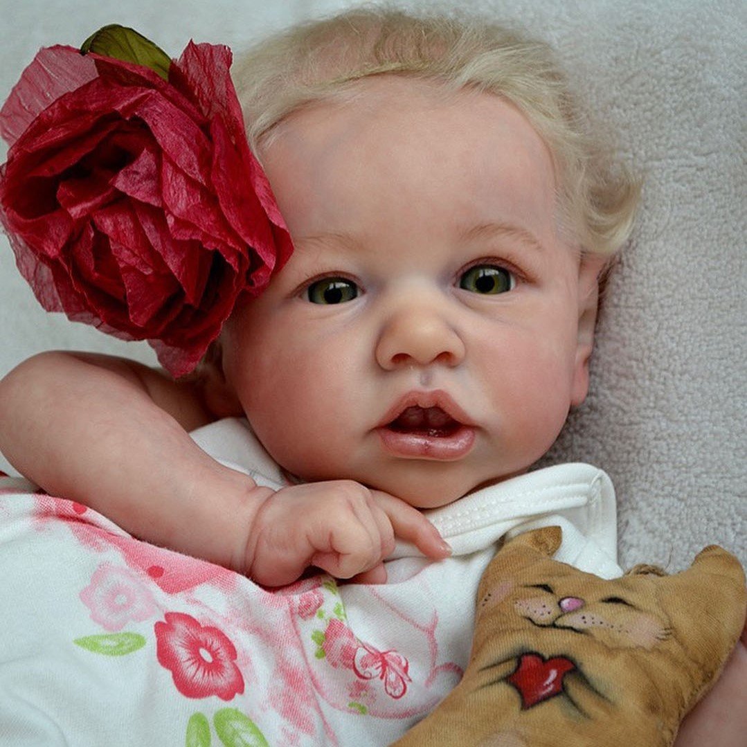 Angel Reborn Doll 12 inch Natalie Realistic Reborn Baby Girl 2022 -Creativegiftss® - [product_tag]