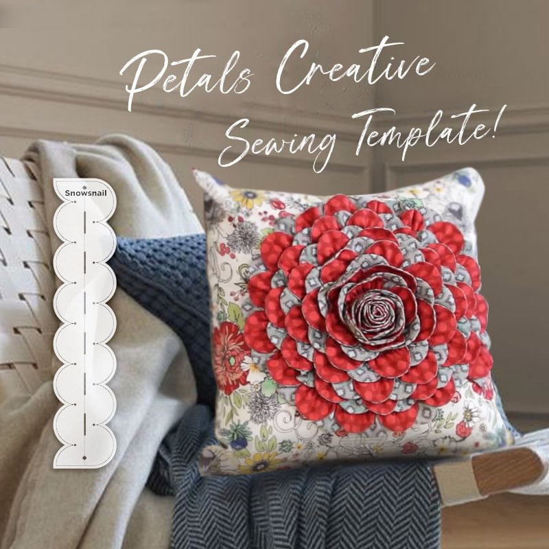 Petals Creative Sewing Template+Instruction Manual