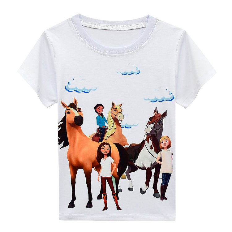 Spirit riding  pony king:  Mercedes children's suit skirt girl multi-piece set 3708-Mayoulove