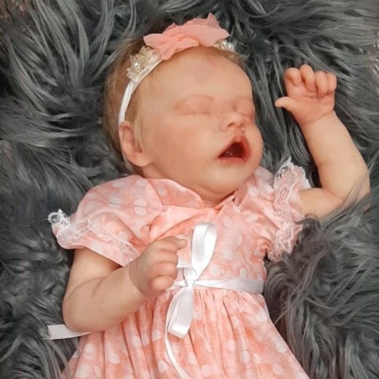 17" Angel Truly Reborn Baby Girl Doll, Realistic Handmade Gift Gift 2022 -JIZHI® - [product_tag]