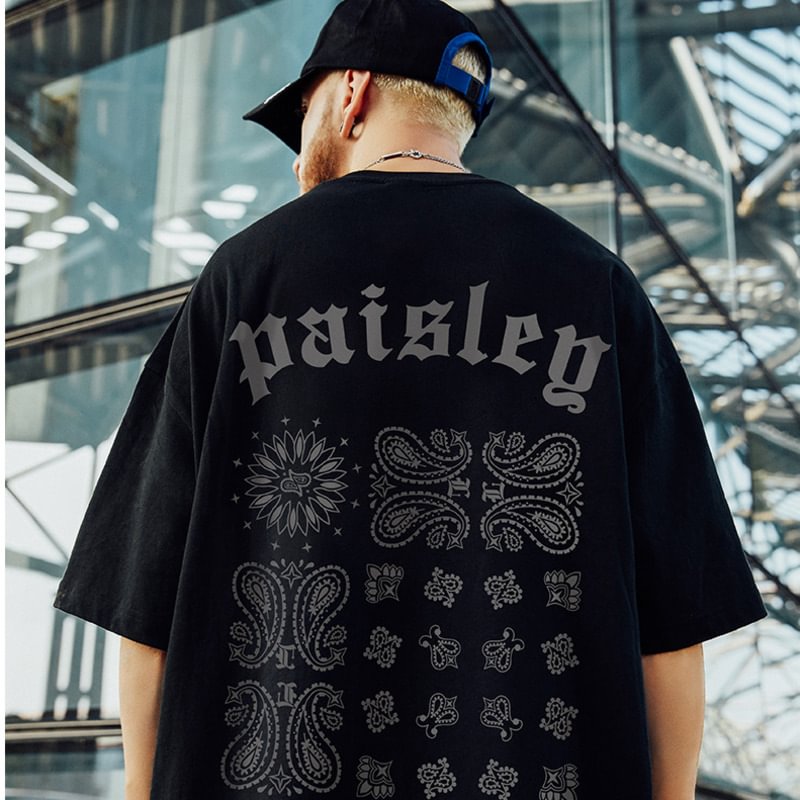 Hip Hop Streetwear Print Harajuku Summer Short Sleeve T-Shirts-VESSFUL