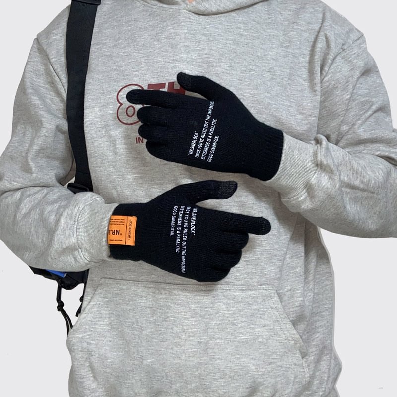 Winter Windproof & Warmth Touch Screen Gloves / Techwear Club / Techwear