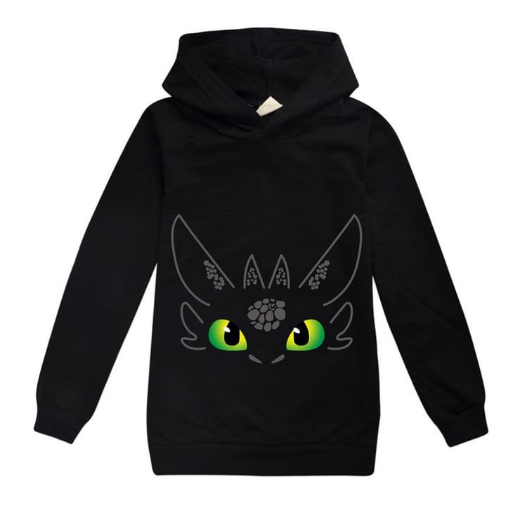 Mayoulove How to Train Your Dragon Casual Sweatshirt  Spring Autumn Hoodie for Kids-Mayoulove