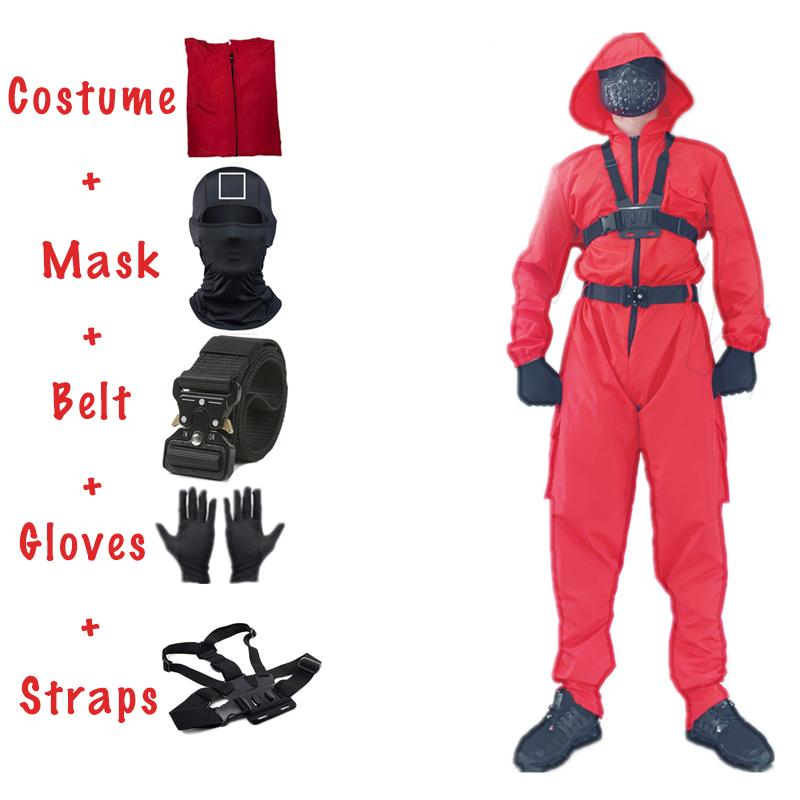 Costume Squid Game Maitre Du Jeu Squid Game Guards Costume