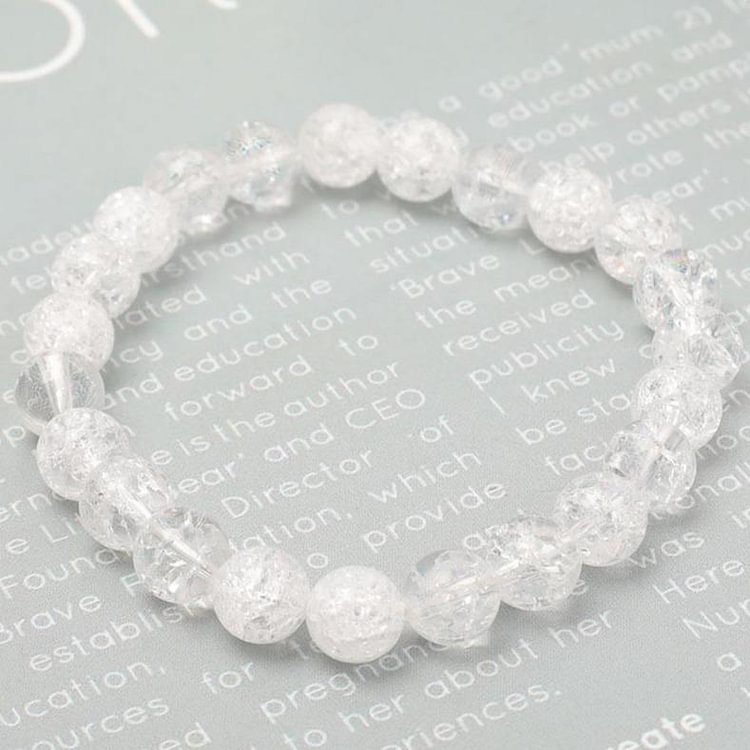 Crack Clear Quartz Bracelet Crystal wholesale suppliers