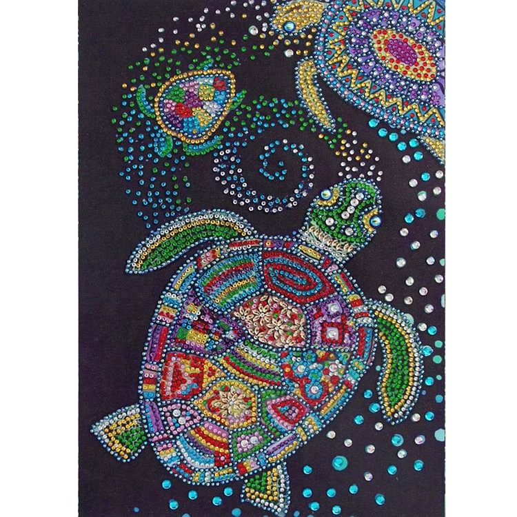Sea Turtle - Special Shaped Diamond Painting - 30*40CM