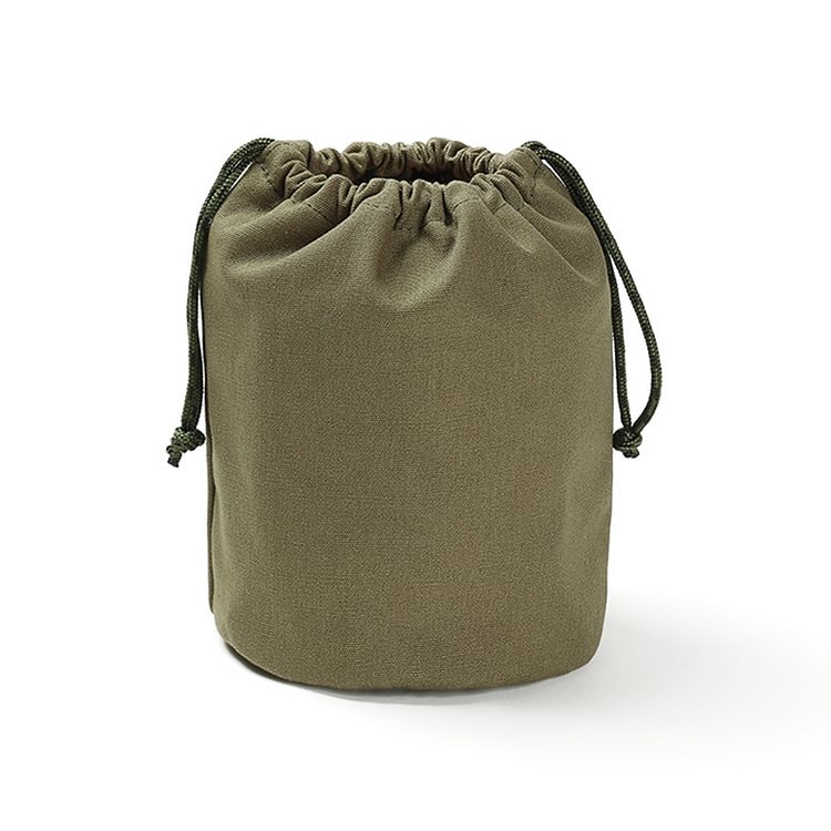 Drawstring Storage Bags Canvas Travel Outdoor Camping Sundry Makeup Pouch