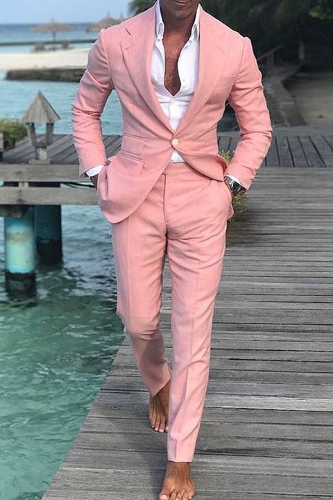Tiboyz Gentleman Pink Suit