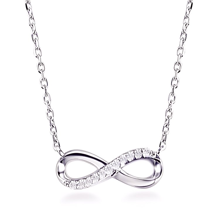 For Mom - Mother and Daughter Endless Love Infinity Necklace