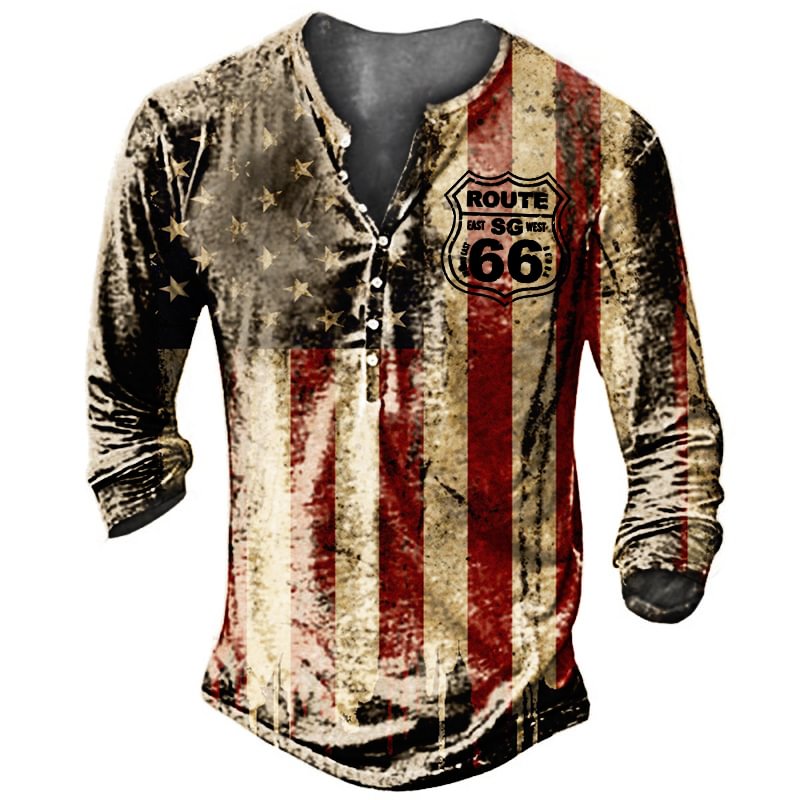 Route 66 Long-Sleeved Shirts / [viawink] /
