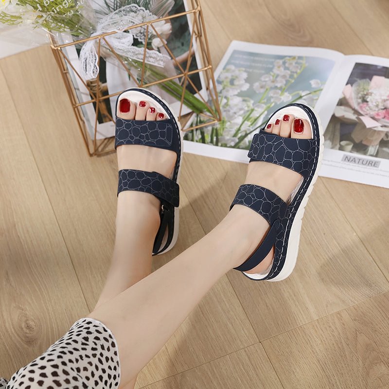 Fashion Lightweight Velcro Comfort Sandals