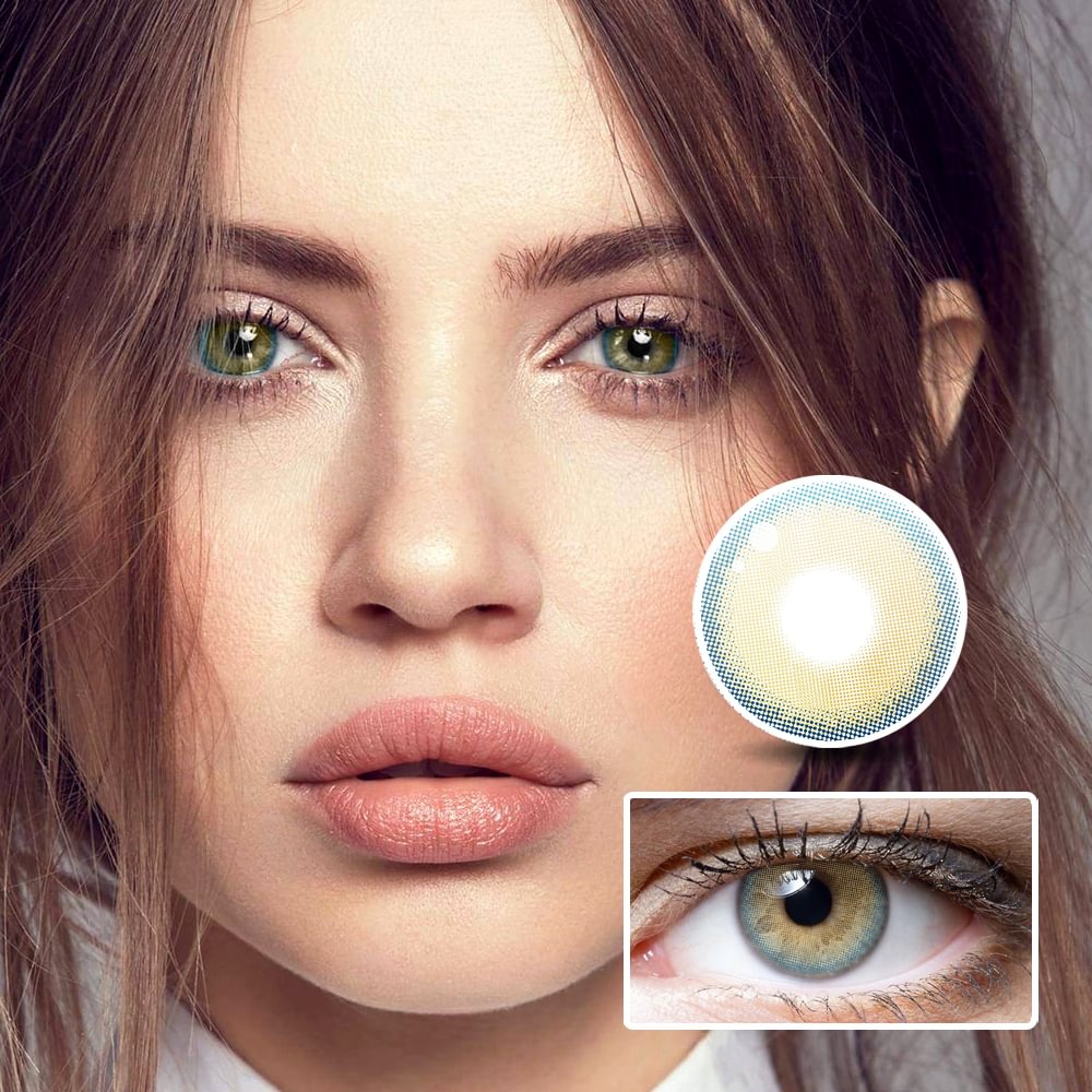 realistic yellow contacts