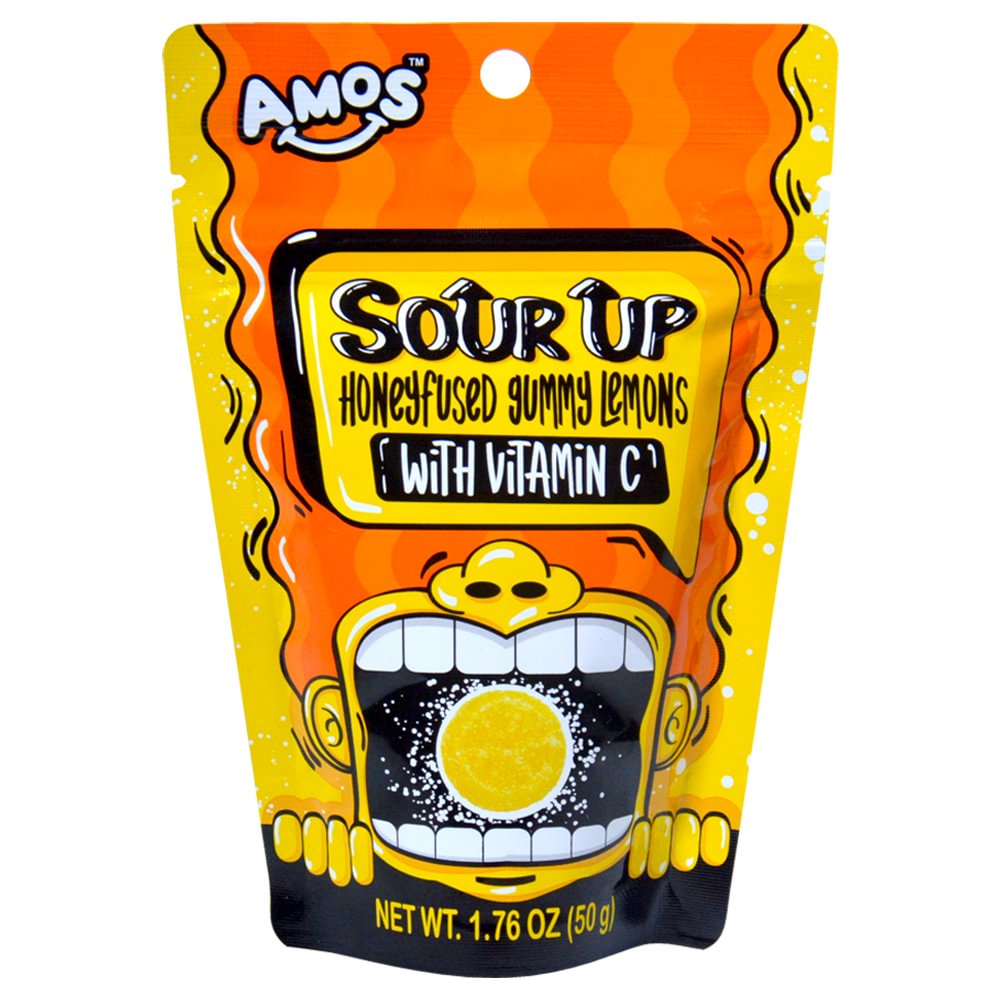 AMOS Sour Candy (Pack of 6)