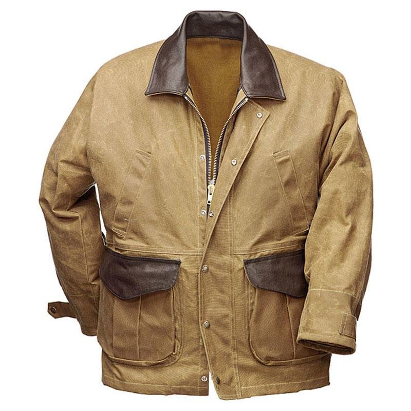 Fashion new mens plaid contrast jacket jacket / [viawink] /