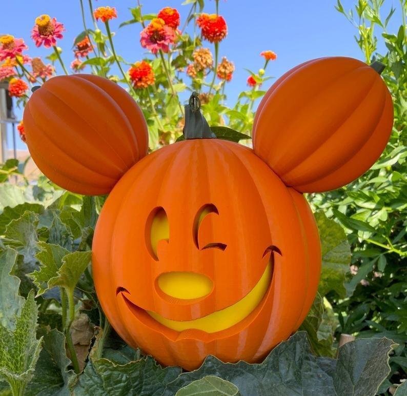Halloween Mickey Pumpkin (Lights Up!) 2021、、sdecorshop