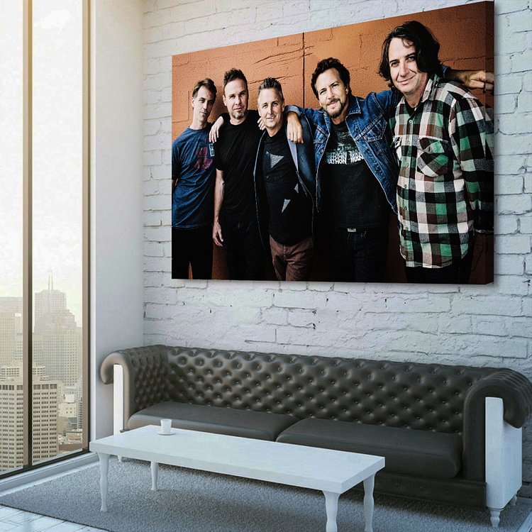 Pearl Jam Canvas Wall Art