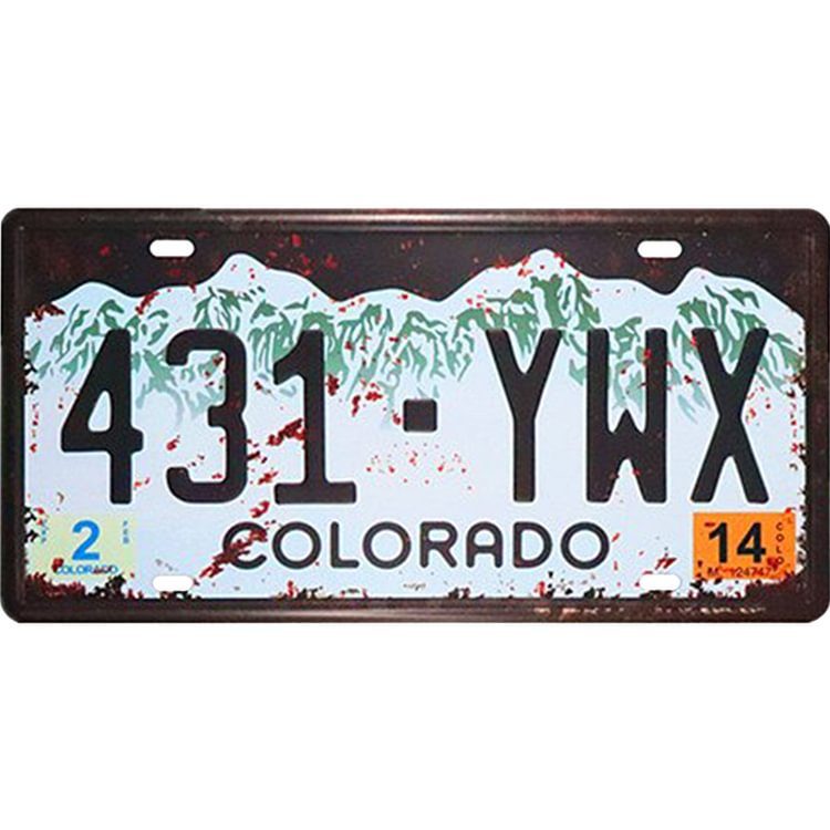 431-YMX - Car Plate License Tin Signs/Wooden Signs - 30x15cm