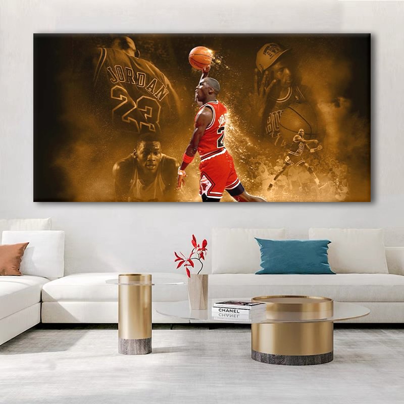 Michael Jordan Canvas Wall Art