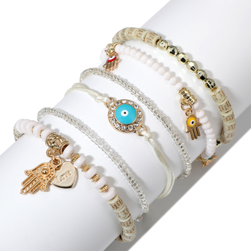   Bohemian style fashion simple 6-piece bracelet - Neojana
