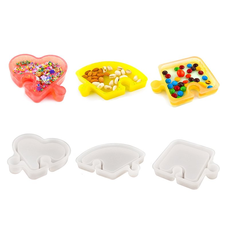 Assembled Candy Storage Box Resin Molds