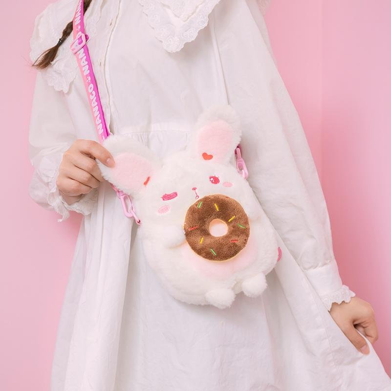 Sweetheart Plush Bunny Shoulder Bag